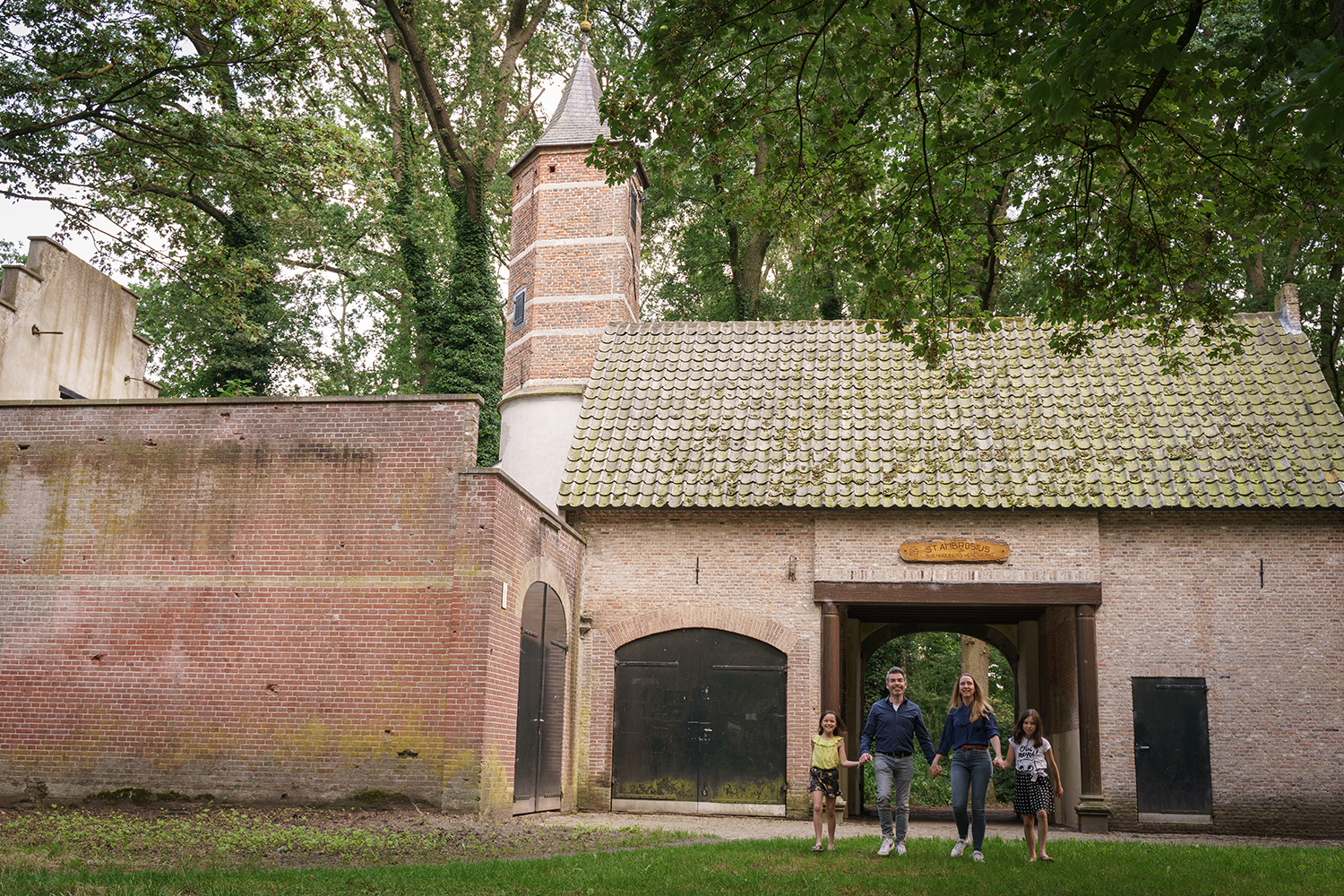 Ruïne kasteel Seldensate bos omgeving Den Bosch Bij Cornelis